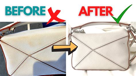 how to remove color transfer from chanel bag|how to remove color transfers.